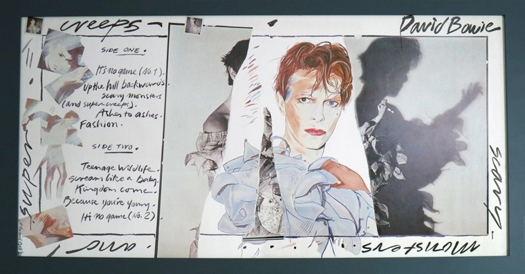 David Bowie, David Bowie album art auction, David Bowie photographs auction
