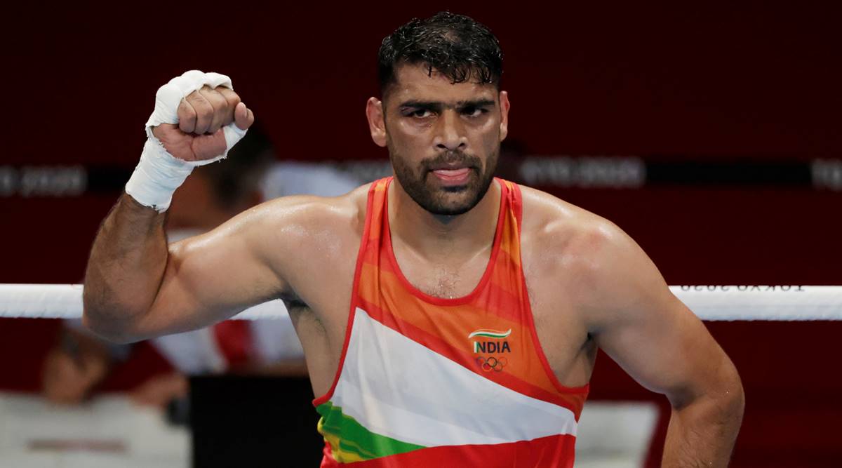Satish Kumar, Satish Kumar boxing, Satish Kumar super heavyweight, satish kumar tokyo olympics, Satish Kumar vs Ricardo Brown, Satish Kumar vs Bakhodir Jalolov