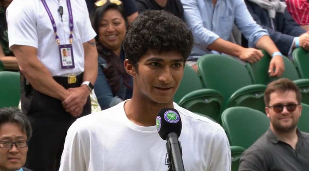Indian-Origin Player Samir Banerjee Wins Wimbledon Boys' Singles Title | Sports News,The Indian Express