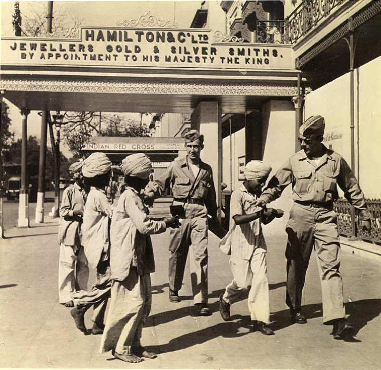 American soldiers in Calcutta, Americans in India, America, Calcutta, world war II, second world war, second world war in calcutta, japanese bombing of calcutta, bengal famine, bengal famine 1943, calcutta famine, calcutta news, kolkata news, Indian Express