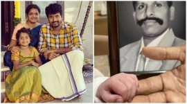 Sivakarthikeyan and his wife Aarthi baby boy