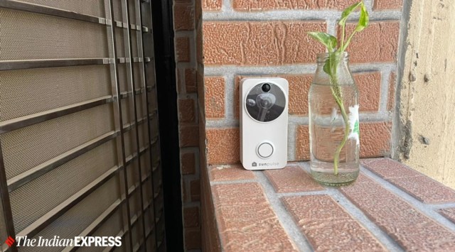 The Zunpulse smart doorbell is priced at Rs 6,990 in India. (Image credit: Nandagopal Rajan)