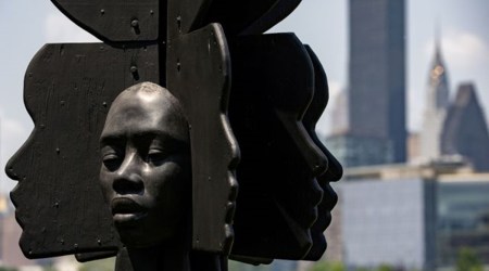 Black Lives Matter, Black Lives Matter protests, Tanda Francis, Black Lives Matter Tanda Francis sculptures