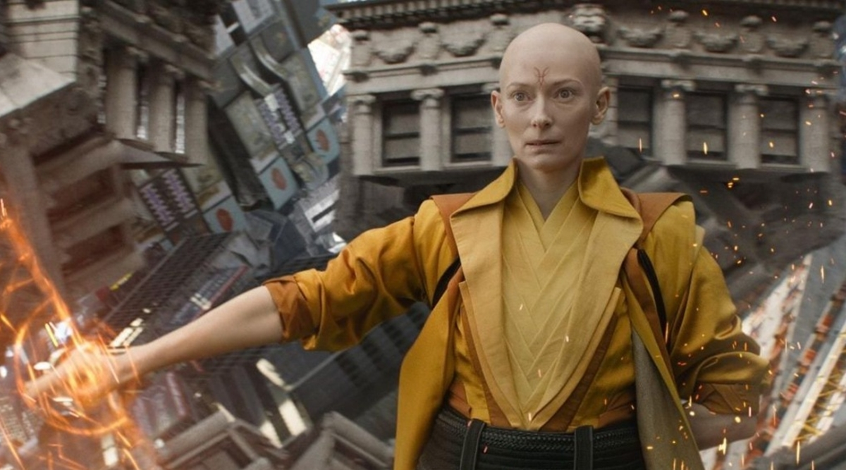 Doctor Strange Actor Tilda Swinton Describes Ancient One Casting Controversy As Hot Sticky Gnarly Moment Entertainment News The Indian Express