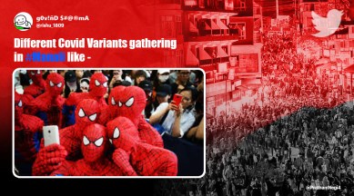 Himachal Pradesh, Manali crowded streets picture, Twitter reactions, Manali, Manali crowded streets, Tourists flock Manali, Covid-19 restrictions on Manali, Covid 19 third wave, Himachal Pradesh Covid-19 updates, Manali Crowded streets picture memes, Viral news, Trending news, Indian Express news