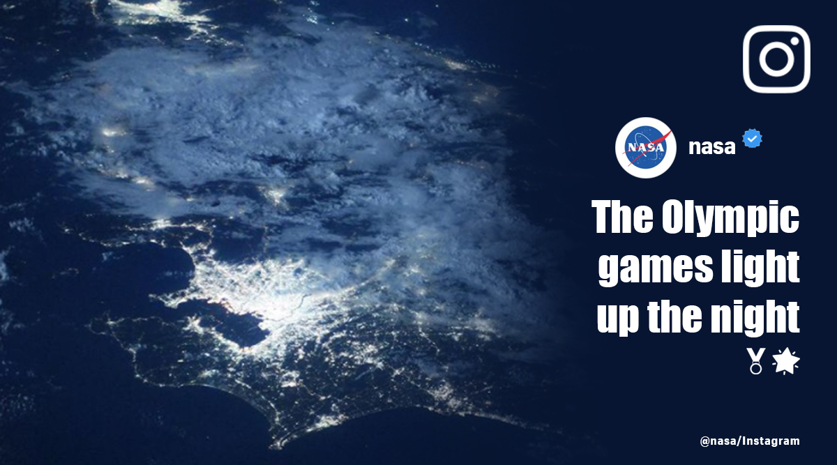 ‘Olympic Games light up the night’ NASA shares stunning image of lit