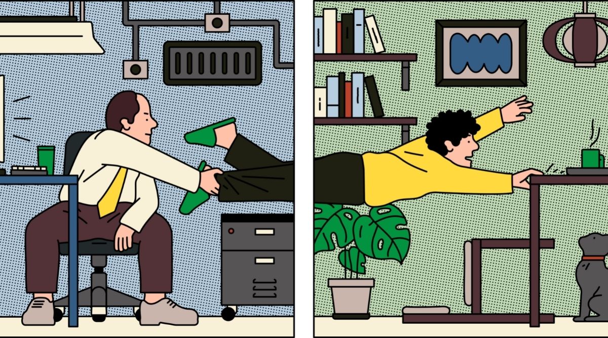 A generation gap has emerged between them and those who value the workplace over the advantages of remote work. Bridging it may require flexibility. (Albert Tercero/The New York Times)