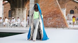 Paris (France) Fashion And Apparel Arts, Culture And Entertainment Lifestyle Venice (Italy) Roman Catholic Church Lifestyle And Leisure Great Britain Venice Biennale Valentino Fashion Group Spa Couture (Fashion) Art Economy, Commerce And Industry Piccioli, Pierpaolo Fashion Shows Friedman, Vanessa V Museums Yves Saint Laurent Textiles New York Times Travel And Vacations