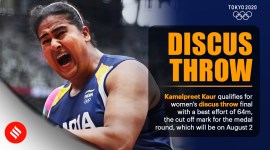 Kamalpreet Kaur discus throw