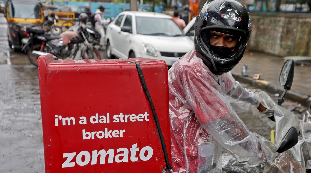 zomato stock price ipo