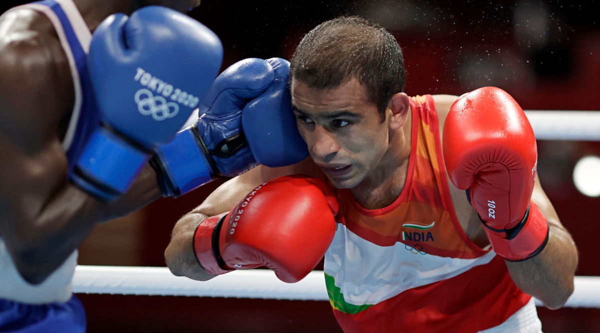 Tokyo 2020: Amit Panghal's debut campaign ends after shock loss in last-16  | Olympics News,The Indian Express