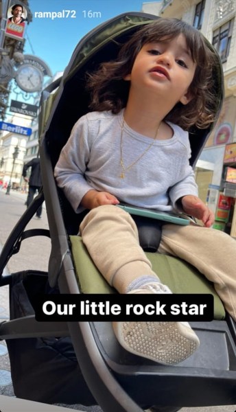 arjun rampal son