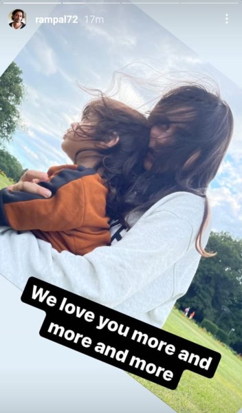 arjun rampal gabriella arik