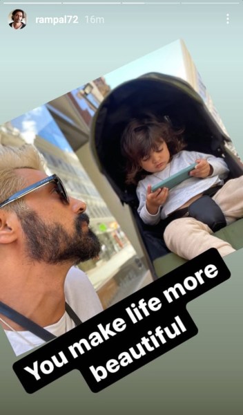 arjun rampal son