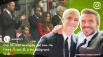 david beckham, euro 2020 eng vs germany, david beckham royal photobomb, david romeo beckham selfie, kate william photobomb beckhams, euro 2020, indian express