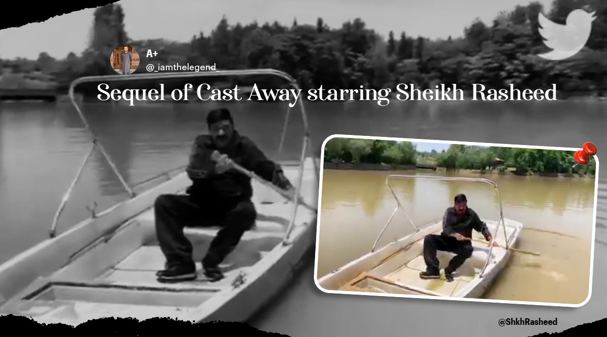 ‘Cast Away sequel?’: Video of Pakistan minister rowing a boat prompts memes and jokes