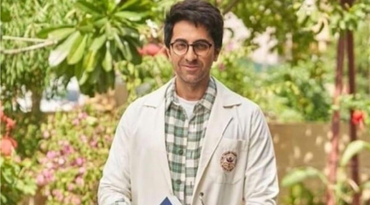 Doctor G first look: Ayushmann Khurrana dons a lab coat as a medical student, see photo | Entertainment News,The Indian Express