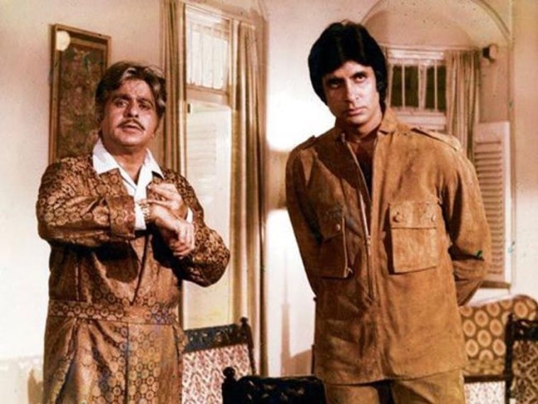 Dilip Kumar and Amitabh Bachchan in Shakti