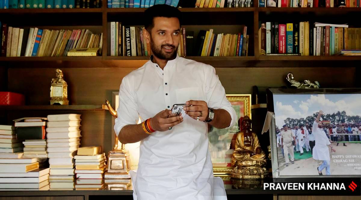 LJP leader Chirag Paswan