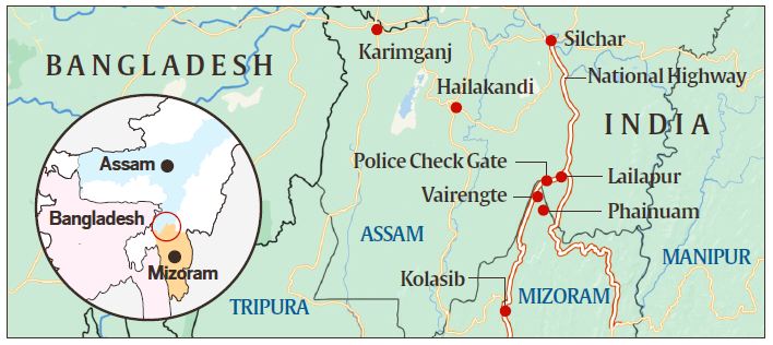 Assam-Mizoram border dispute