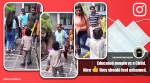 dharamshala kid request people to wear mask, street kid request people wear mask, dharamshala tourists roam without masks, viral videos, indian express