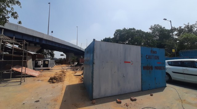 Workers at the site said that the construction has been going on for months and is now nearing completion. (Express)