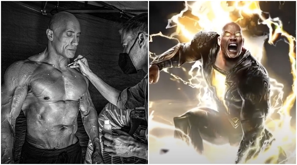 Dwayne Johnson looks like a human anvil in Black Adam set photo: 'To deliver the antihero you've been waiting for' | Entertainment News,The Indian Express