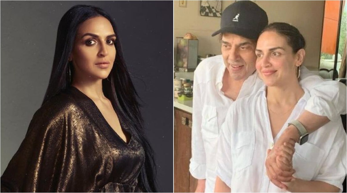 esha deol, dharmendra