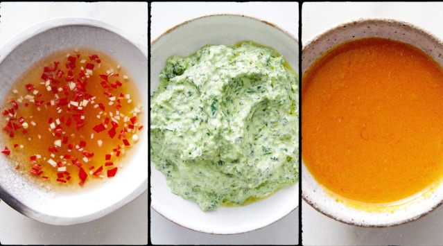 Sauces that will level up the taste of the meal. (Photo Credit: The New York Times/ edited by: Nishant Jha) 