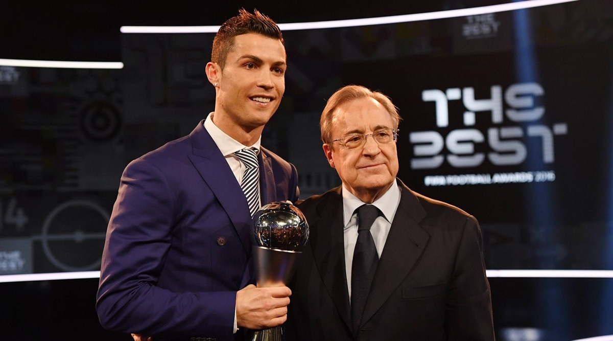 Ronaldo Mourinho Are Idiots Says Real Madrid President Florentino Perez Sports News The Indian Express