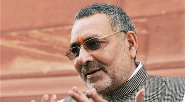Union Minister Giriraj Singh accuses Rahul Gandhi of lying. (File)