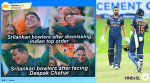 india vs sri lanka, ind v sl, ind v sl 2nd odi, Deepak Chahar, Deepak Chahar batting, Deepak Chahar sl batting, Deepak Chahar Bhuvneshwar Kumar, sports news, cricket news, indian express
