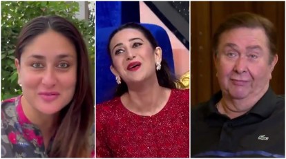 414px x 230px - Indian Idol 12: Karisma Kapoor gets treated with sweet messages from sister  Kareena and dad Randhir | Television News - The Indian Express