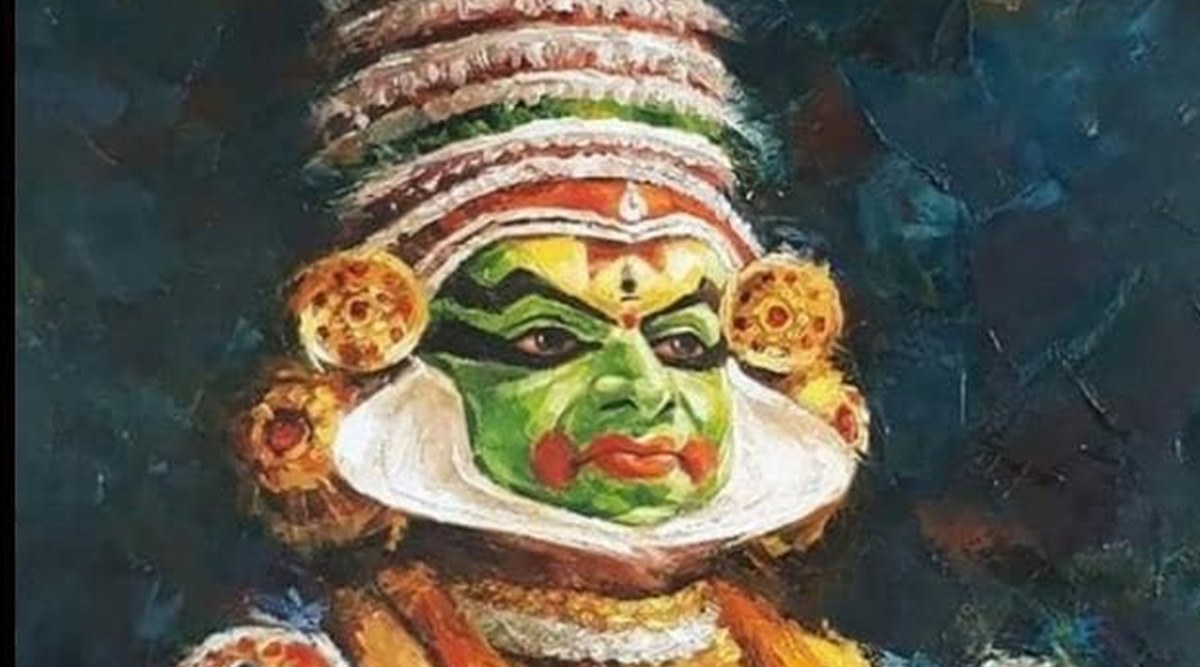 The poster for the Kathakali painting workshop at Urja Studios. (Facebook)