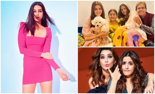 kriti sanon birthday family photos sister nupur