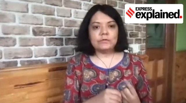 Smriti Parsheera during the Explained.Live session of The Indian Express