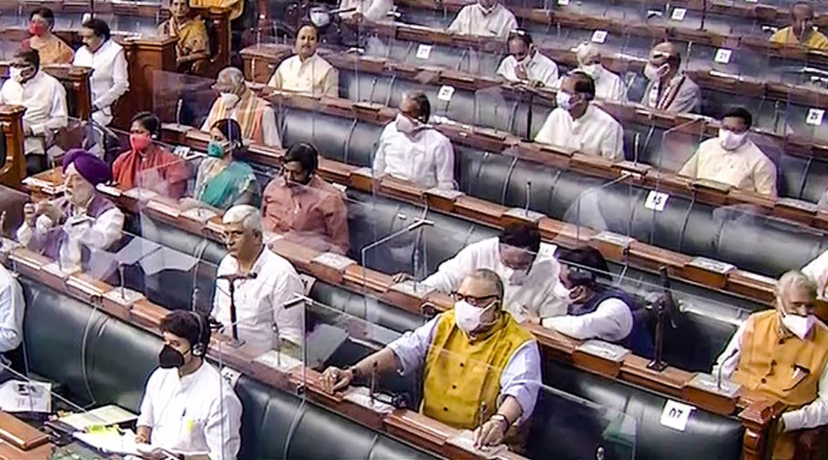 Lok Sabha proceedings on Thursday. (PTI)