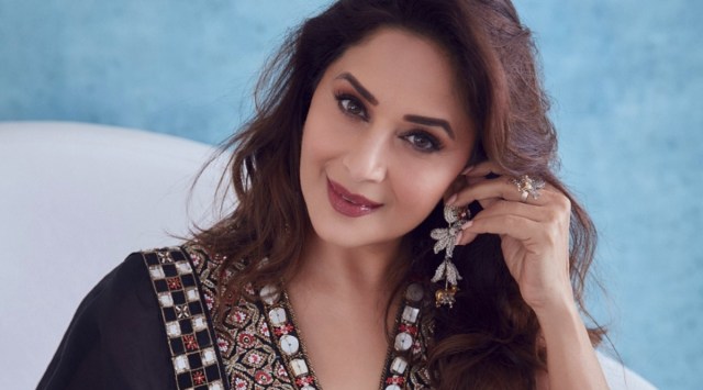 Madhuri Dixit Looks Drop Dead Gorgeous In Abu Jani Sandeep Khosla