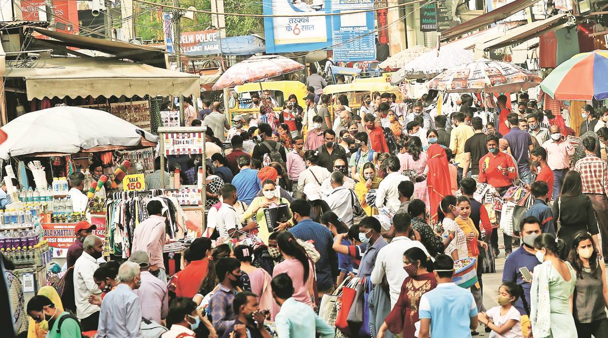 Delhi: Covid norms flouted, Lajpat Nagar market shut