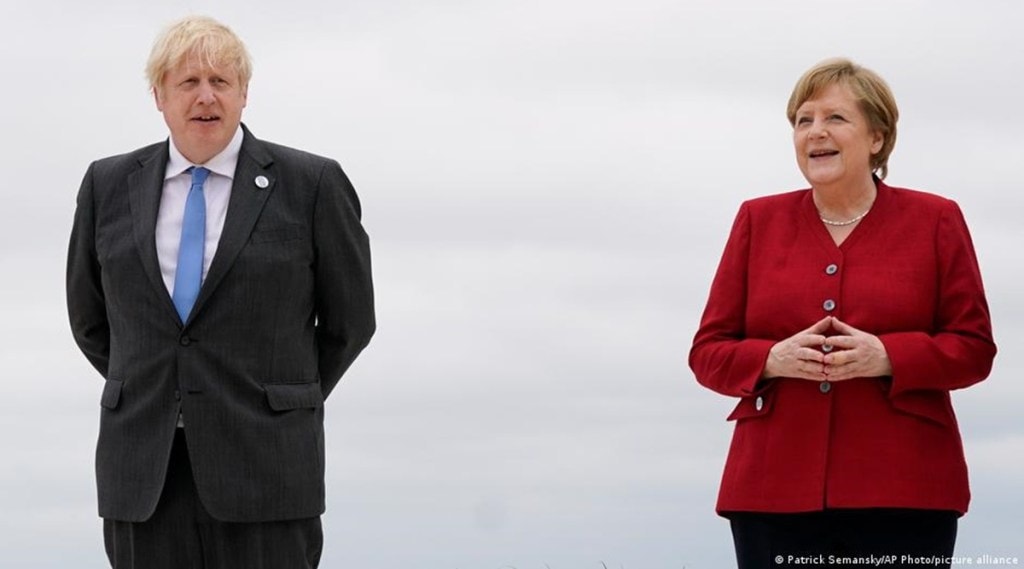 Angela Merkel to discuss travel restrictions with British PM, meet