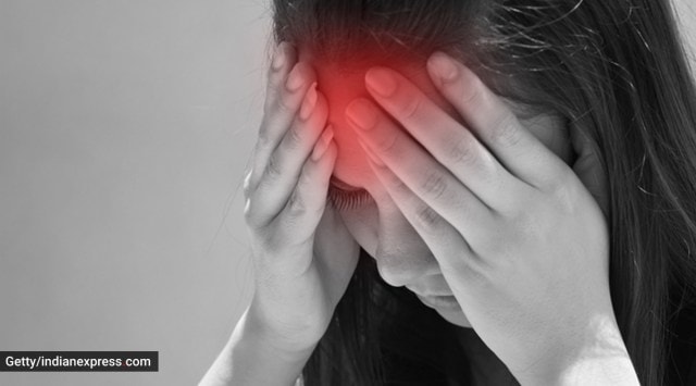 migraine asanas, yoga asanas for migraine, migraine poses, indianexpress.com, indianexpress, yoga for migraine,