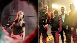 money heist 5 bts photos