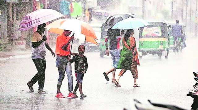 On a rainy day in Chandigarh. (File photo)