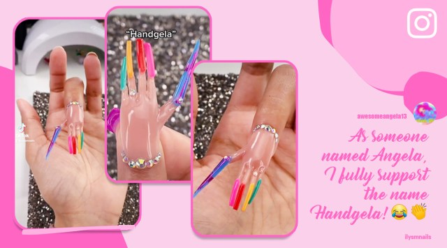 Hand on fingernail, hand nail art trend, bizarre nail art trends, quirky nail art trend, unique nail art trends, Trending news, Indian Express news, Viral news