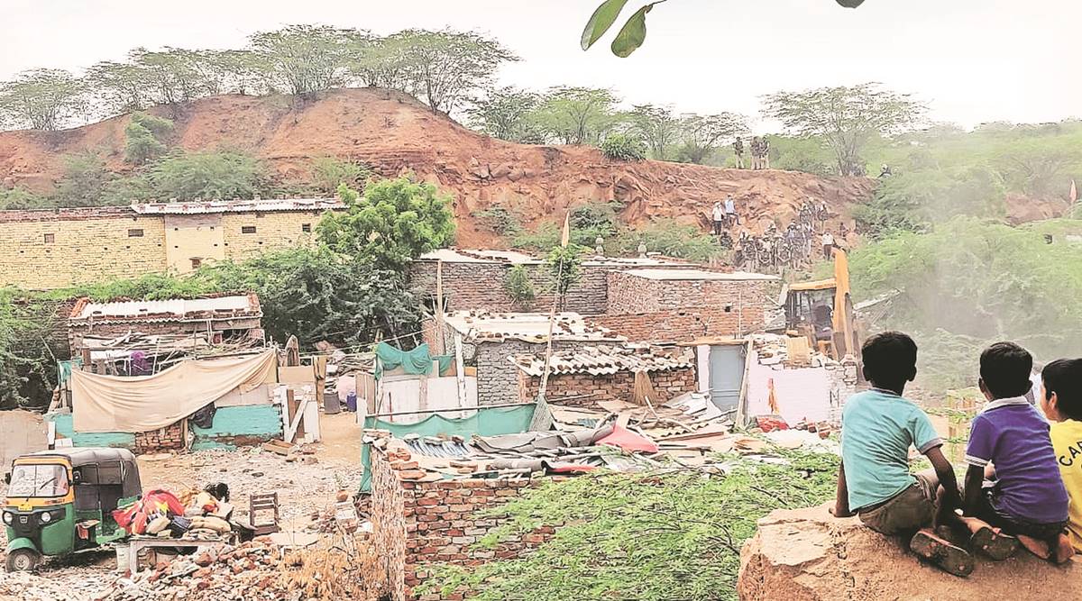 After Khori, Aravalli forest area next on demolition scanner