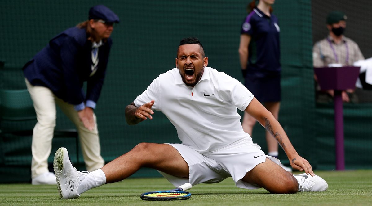 Nick Kyrgios Comes To Wimbledon To Chill Out And Gets Hot Instead Newspostalk Global News Platform