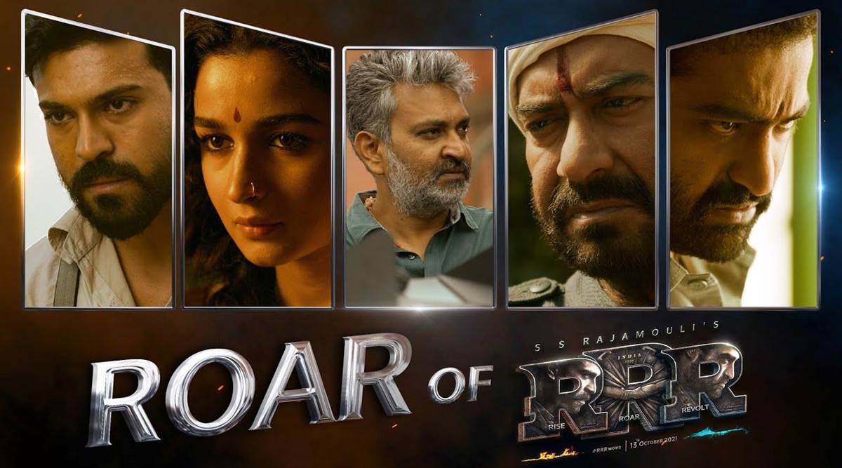Roar of RRR: SS Rajamouli promises to outdo Baahubali success, confirms  October release for Ram Charan-Jr NTR movie | Entertainment News,The Indian  Express