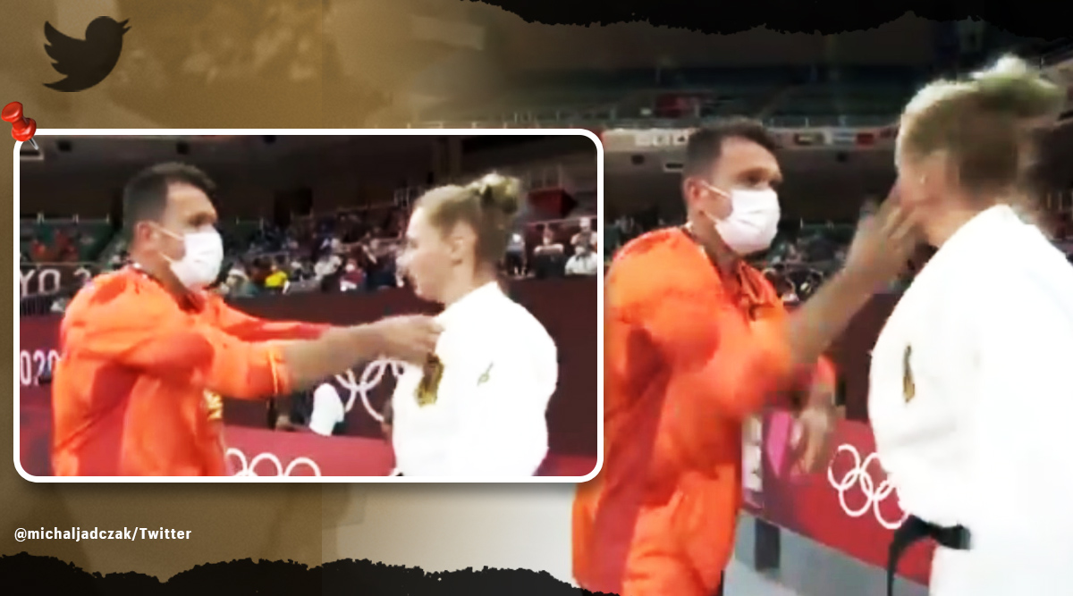 Tokyo Olympics Judo coach slaps German athlete