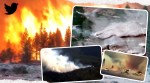 Oregon wildfires, Oregon wildfires from space, Oregon wildfires ariel view, Oregon wildfires viral video, Viral video, Trending news, Indian Express news