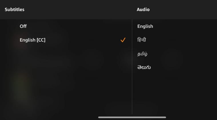 How to turn off subtitles on  Prime Video